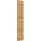 Ekena Millwork Spaced Board-n-Batten Shutters, Rough Sawn Western Red Cedar, 17 1/8W x 74H, PR RBS06S17X074RWR - alternate 4